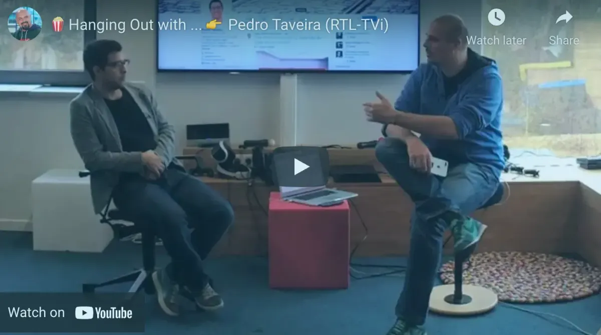 Rencontre avec Pedro Taveira (RTL-TVi