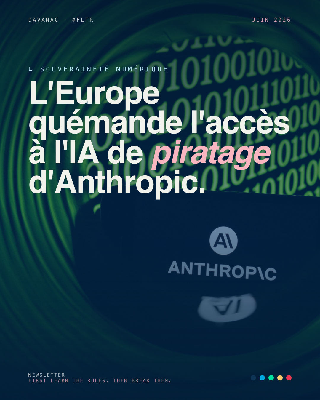 L'Europe négocie l'accès à l'IA de piratage d'Anthropic