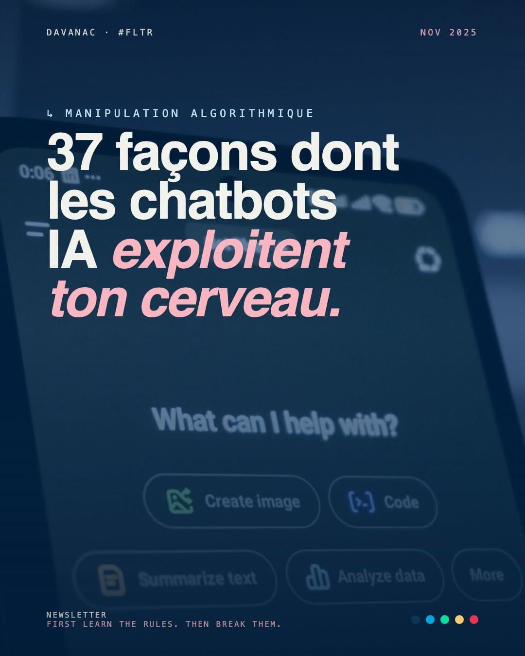 Comment les chatbots IA transforment la manipulation en conversation