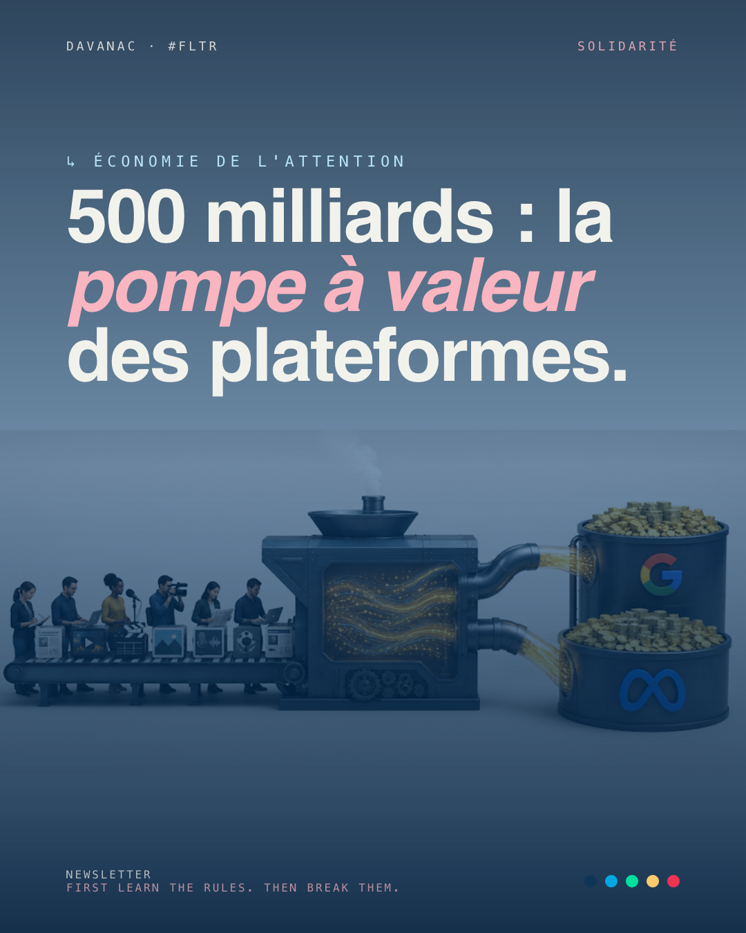 500 milliards de dollars : comment Google et Meta vampirisent la création