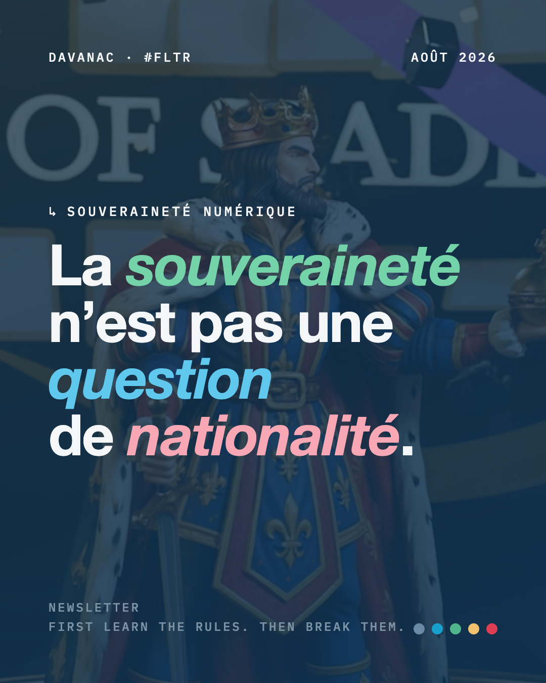 La souveraineté n'est pas une question de nationalité