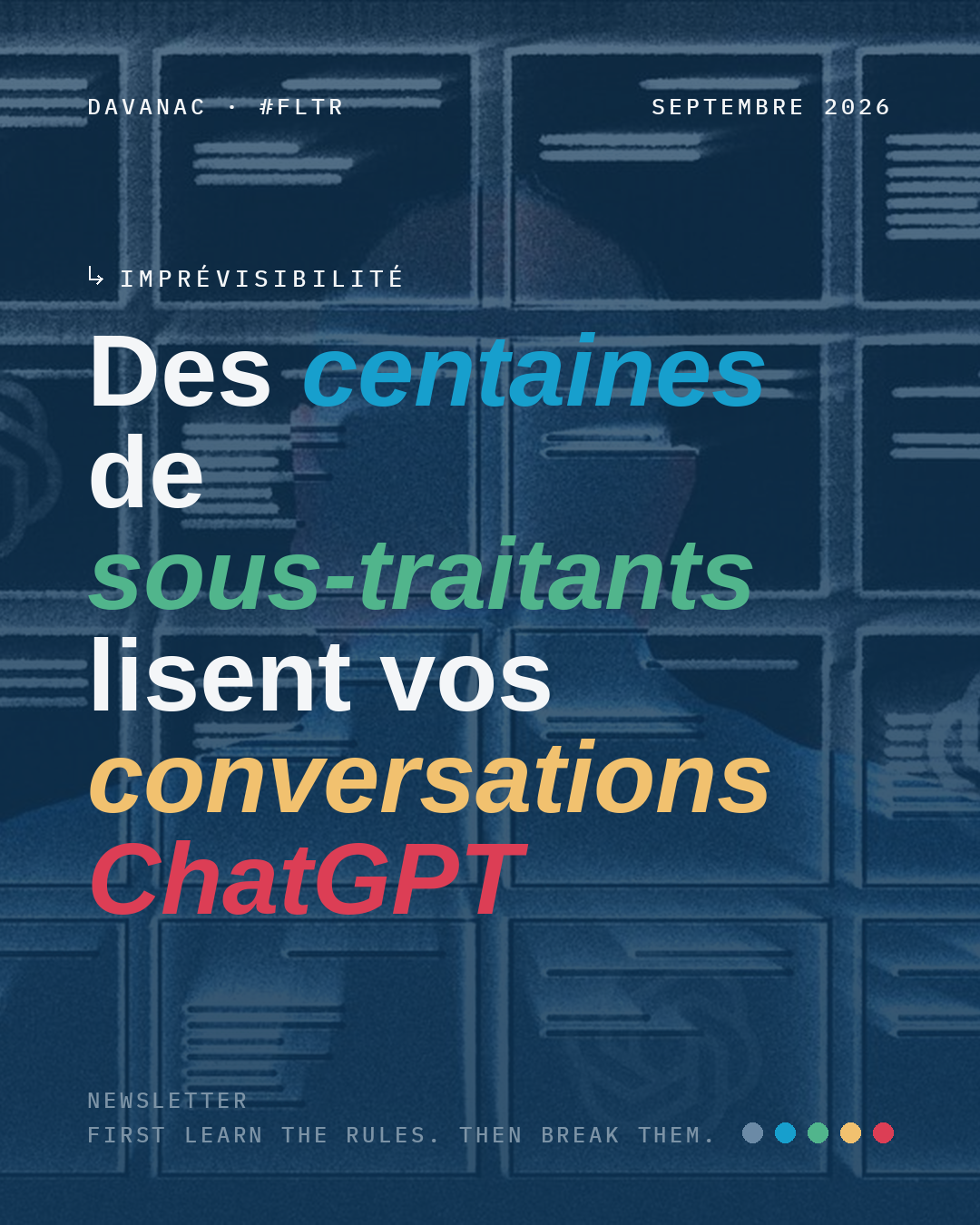 Des centaines de sous-traitants lisent vos conversations ChatGPT