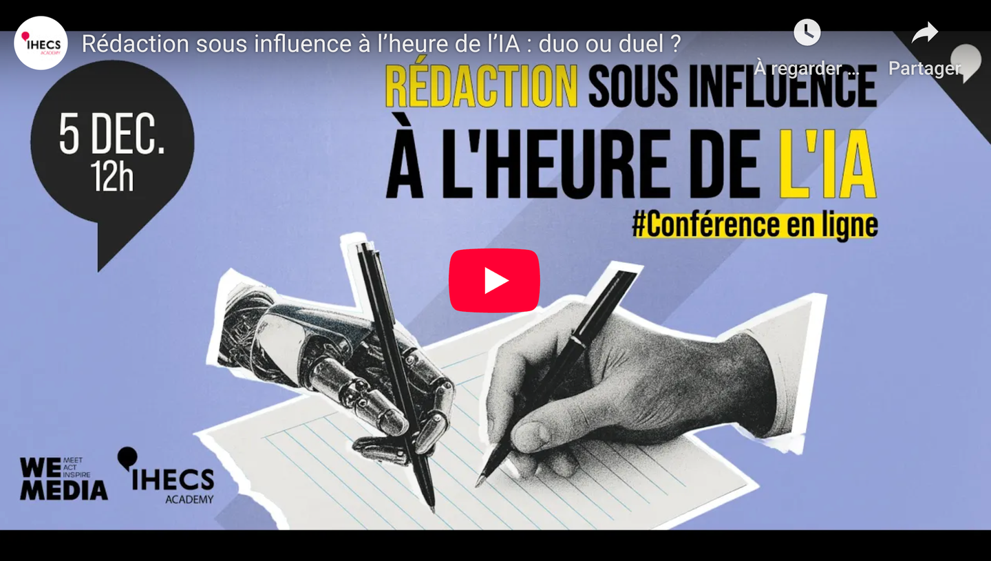 Rédaction sous influence à l'heure de l'IA