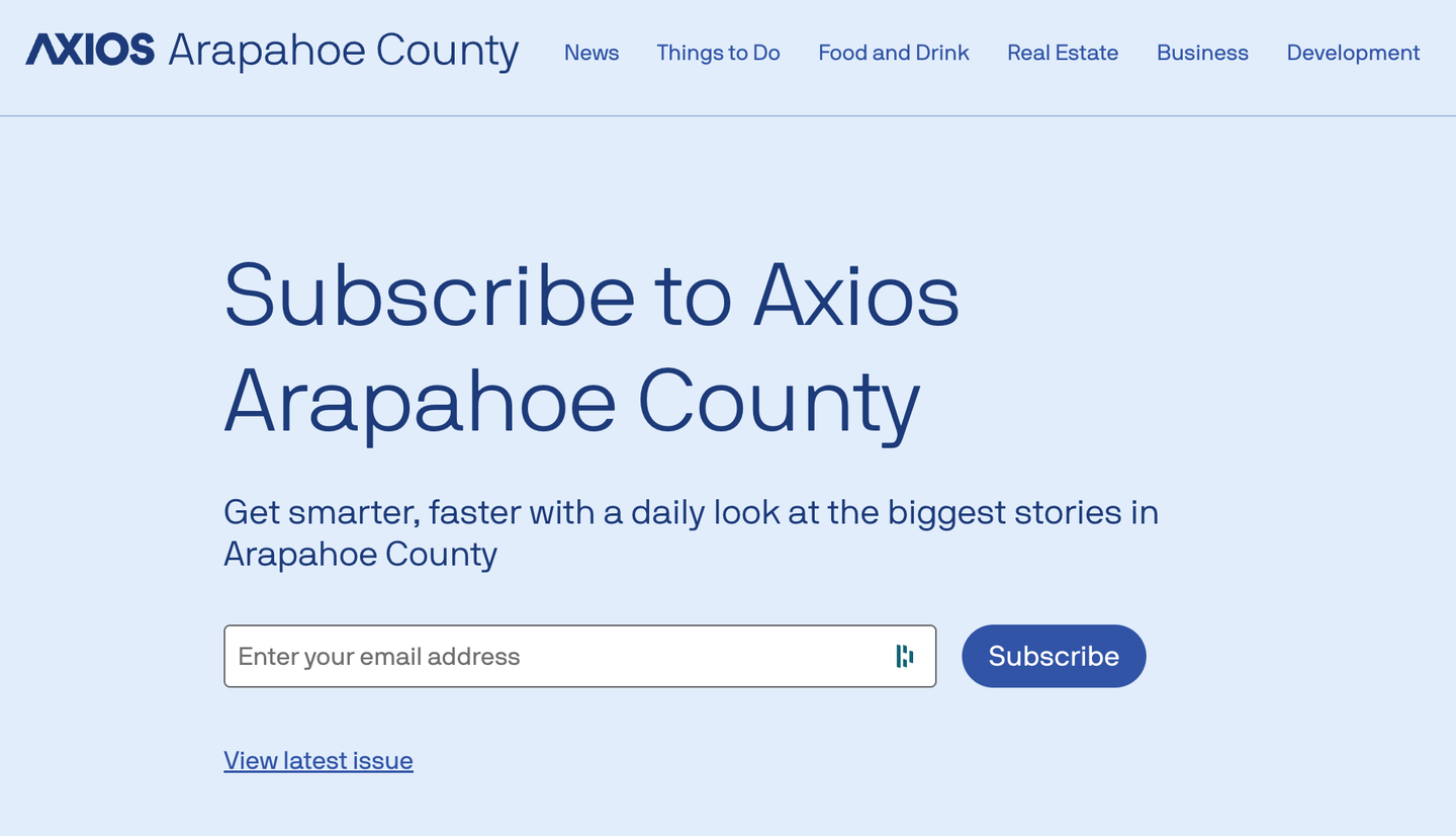 Axios teste l'IA pour sauver l'économie du journalisme local