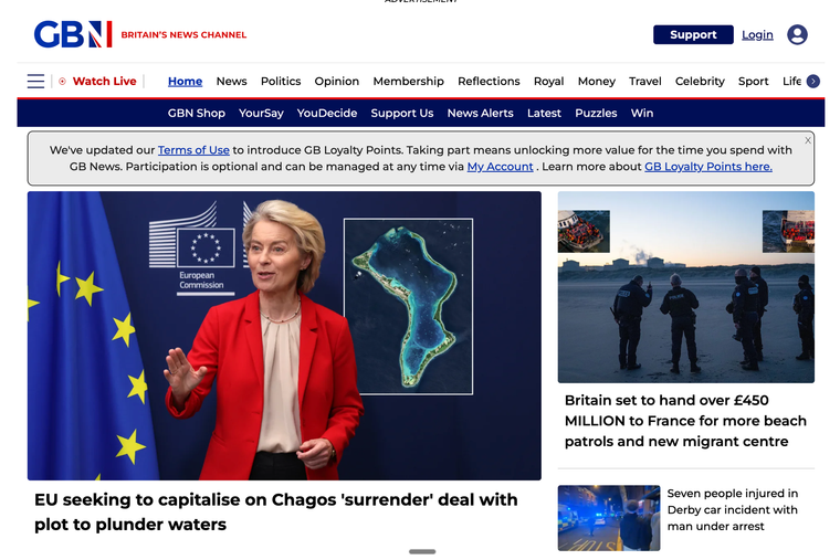 Perdre 100 millions dans un média : le calcul politique derrière GB News