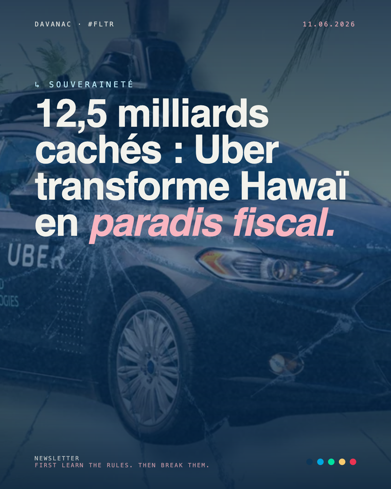 12,5 milliards cachés : Uber transforme Hawaï en paradis fiscal