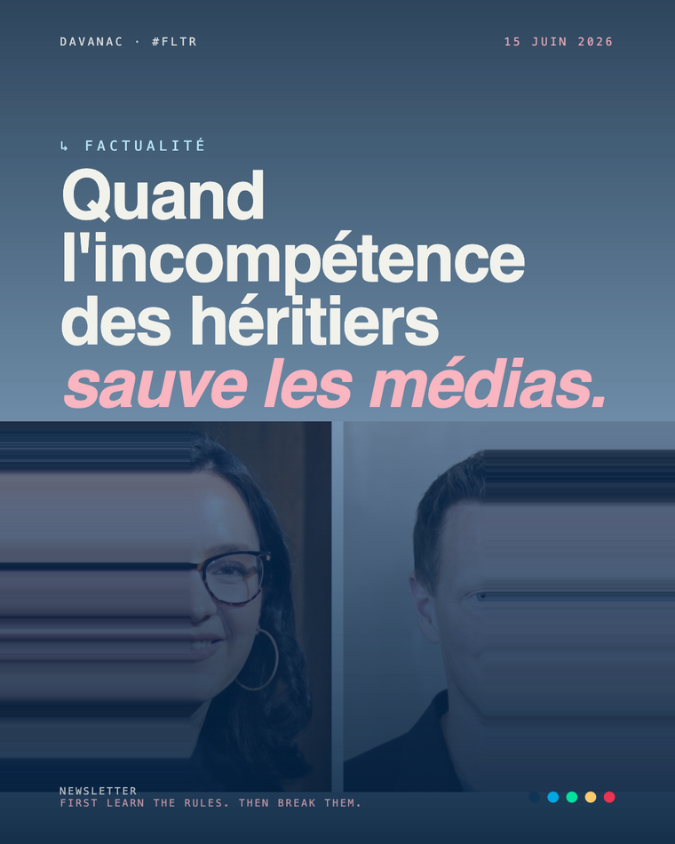 Quand l'incompétence des héritiers sauve les médias de la propagande