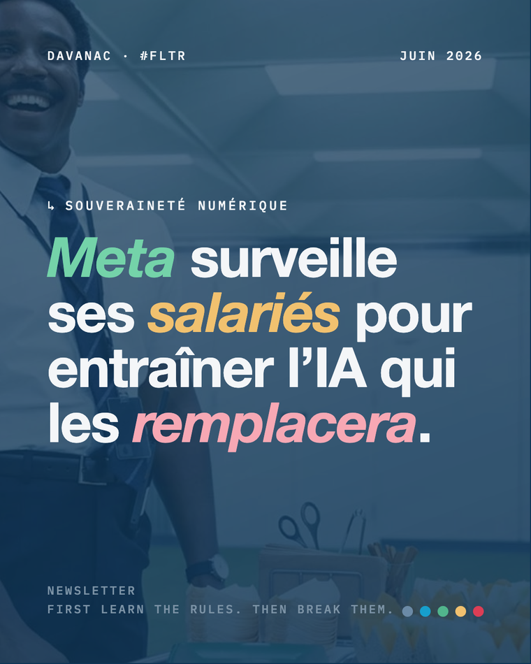 Meta surveille ses salariés pour entraîner l'IA qui les remplacera