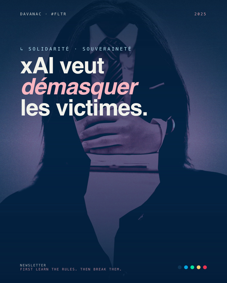 xAI veut démasquer les victimes de deepfakes pour les intimider