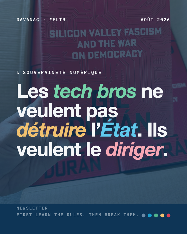 Nerd Reich : les tech bros ne veulent pas détruire l'État, ils veulent le diriger