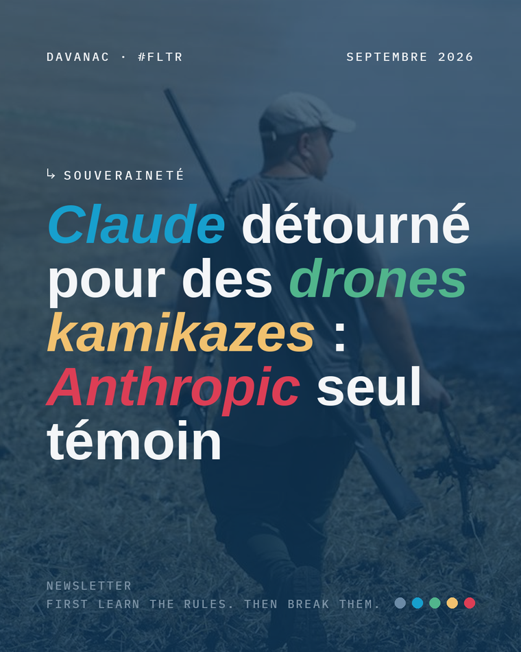 Claude détourné pour des drones kamikazes : Anthropic seul témoin