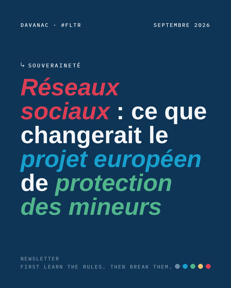 Réseaux sociaux : ce que changerait le projet européen de protection des mineurs