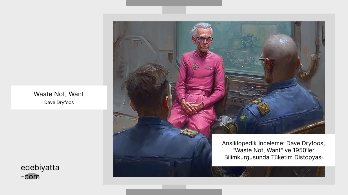 Ansiklopedik İnceleme: Dave Dryfoos, "Waste Not, Want" ve 1950'ler Bilimkurgusunda Tüketim Distopyası
