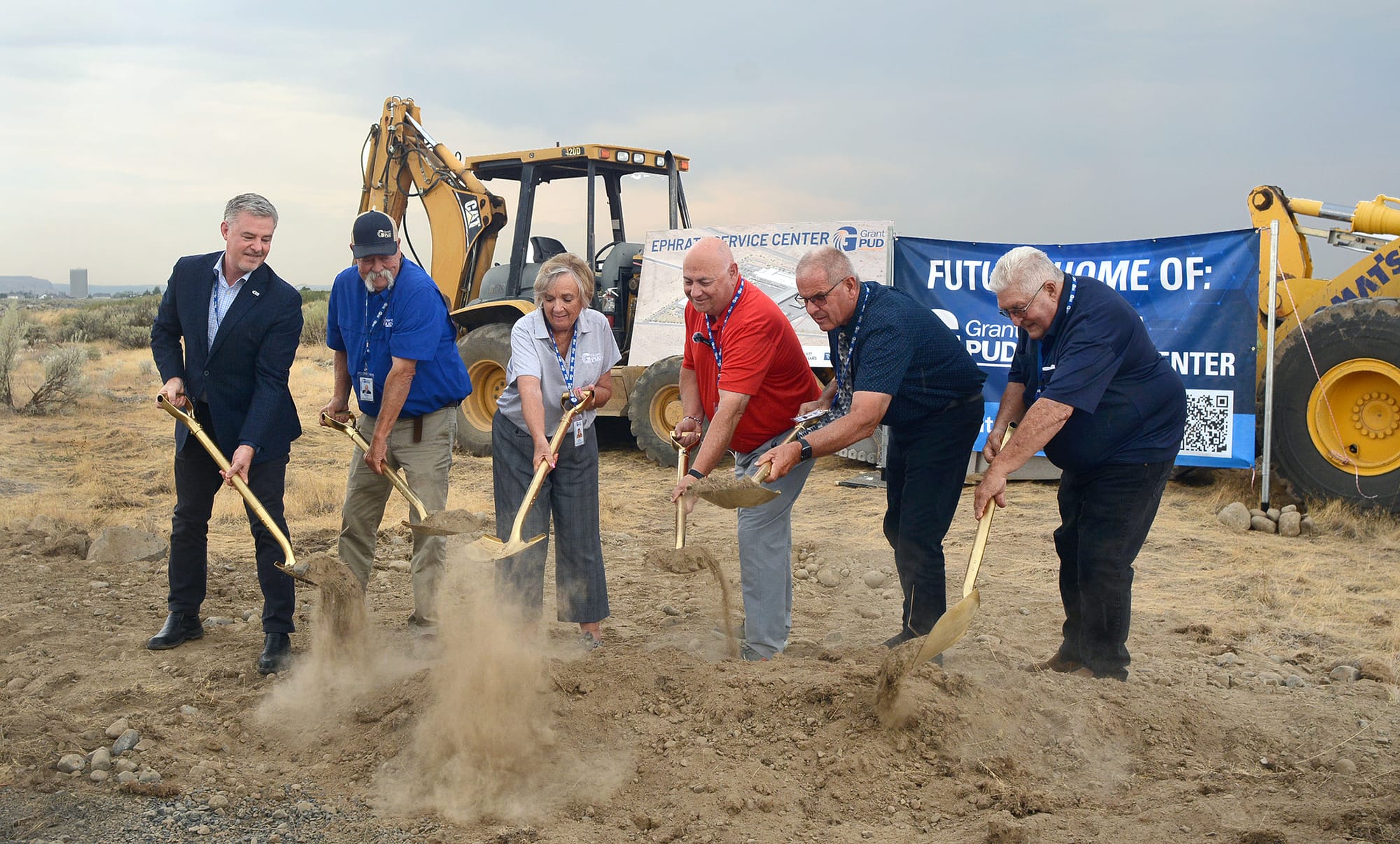 Grant PUD breaks ground for new Ephrata Service Center