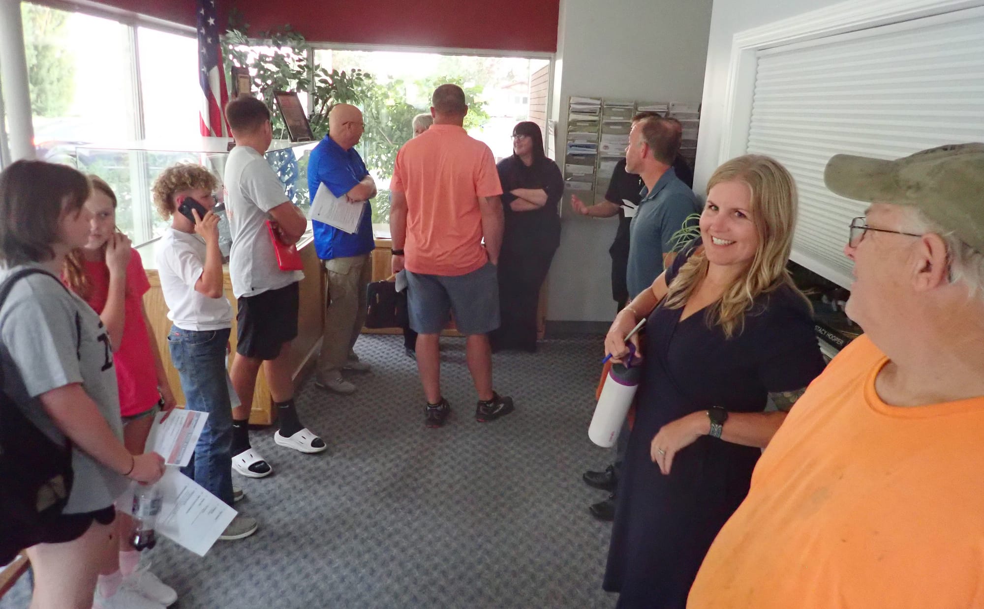 Transmission line fault sparks small fire, extensive outage