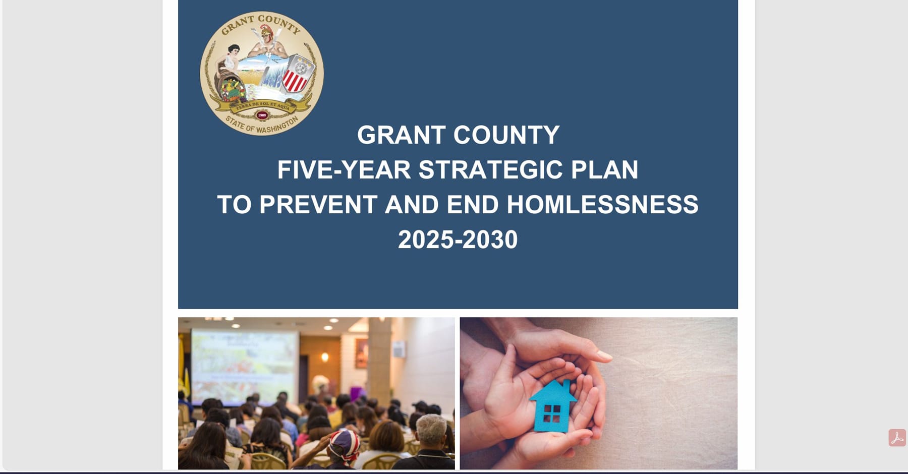 Grant County seeks comment on draft homeless housing plan