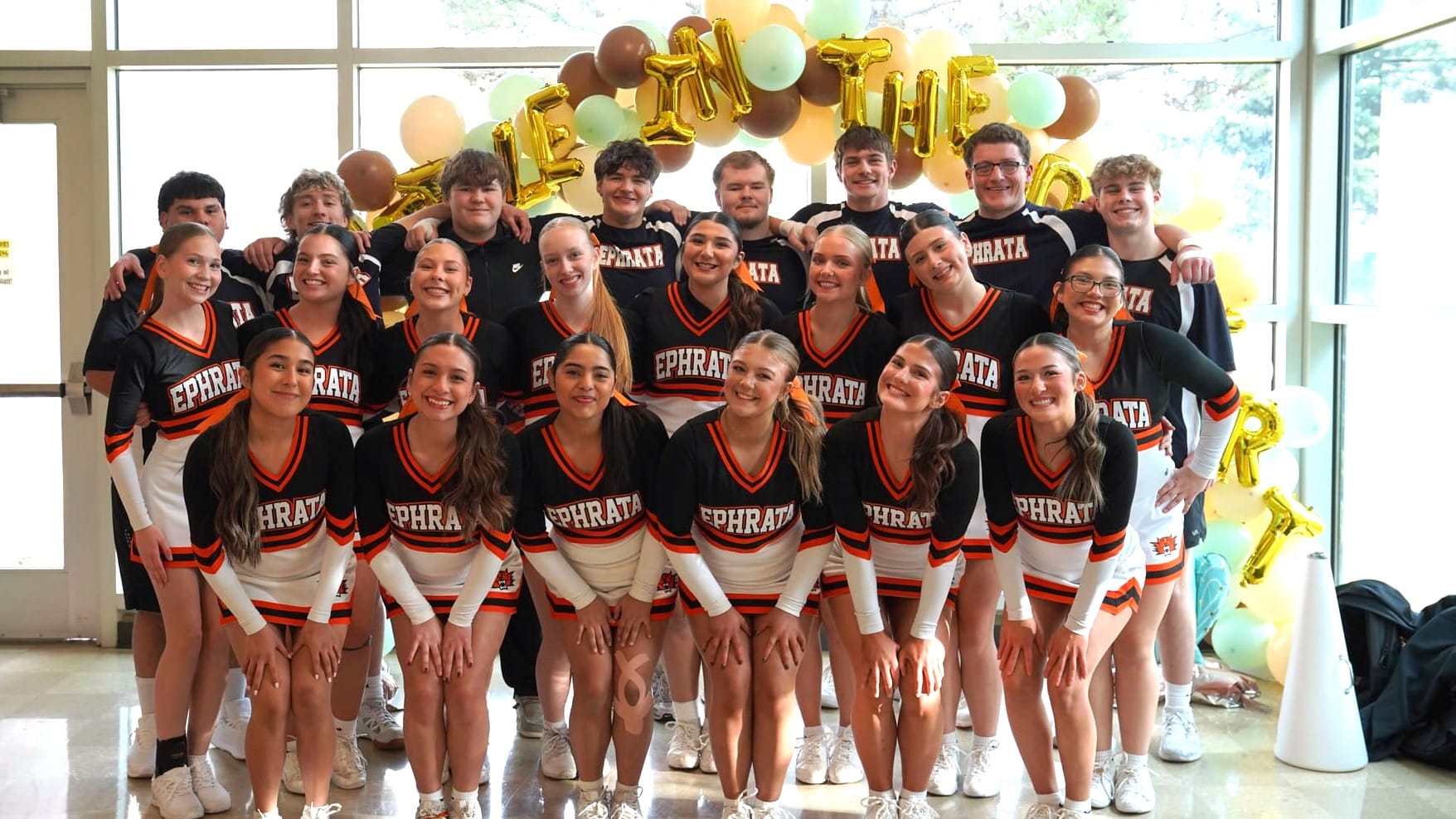 Ephrata cheer qualifies for state in both Game Day and Tumbling