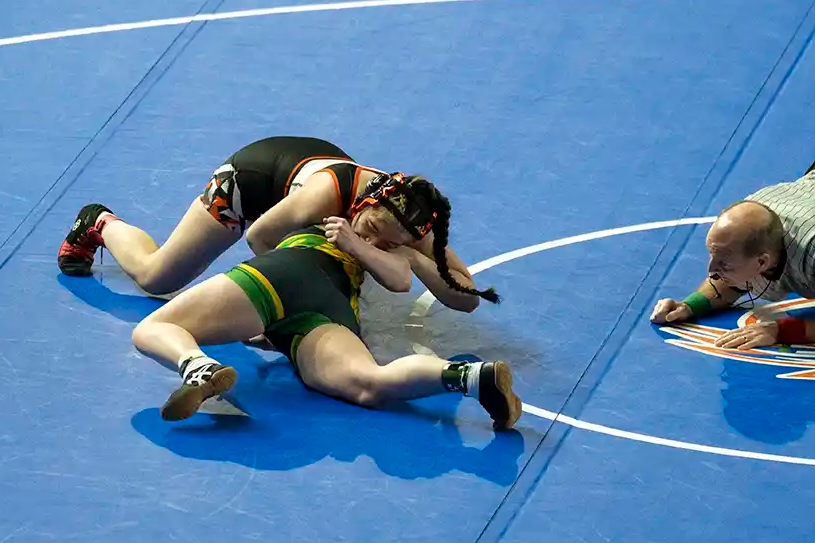 Meraly Carrillo Cazarez, 140 pounds, No. 21 seed, 2-2