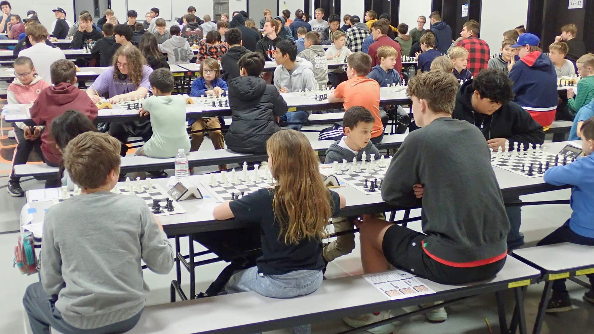 For the love of chess: annual tourney attracts crowd of kids