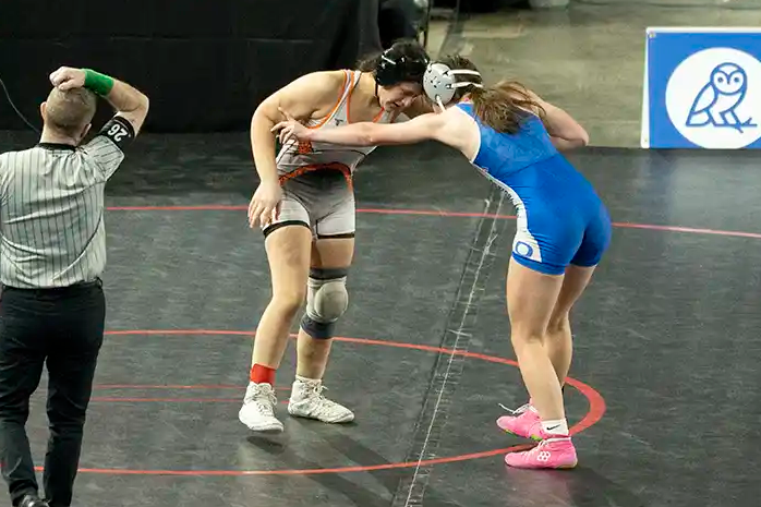 Rayn Castillo, 140 pounds, No. 6 seed, 1-2