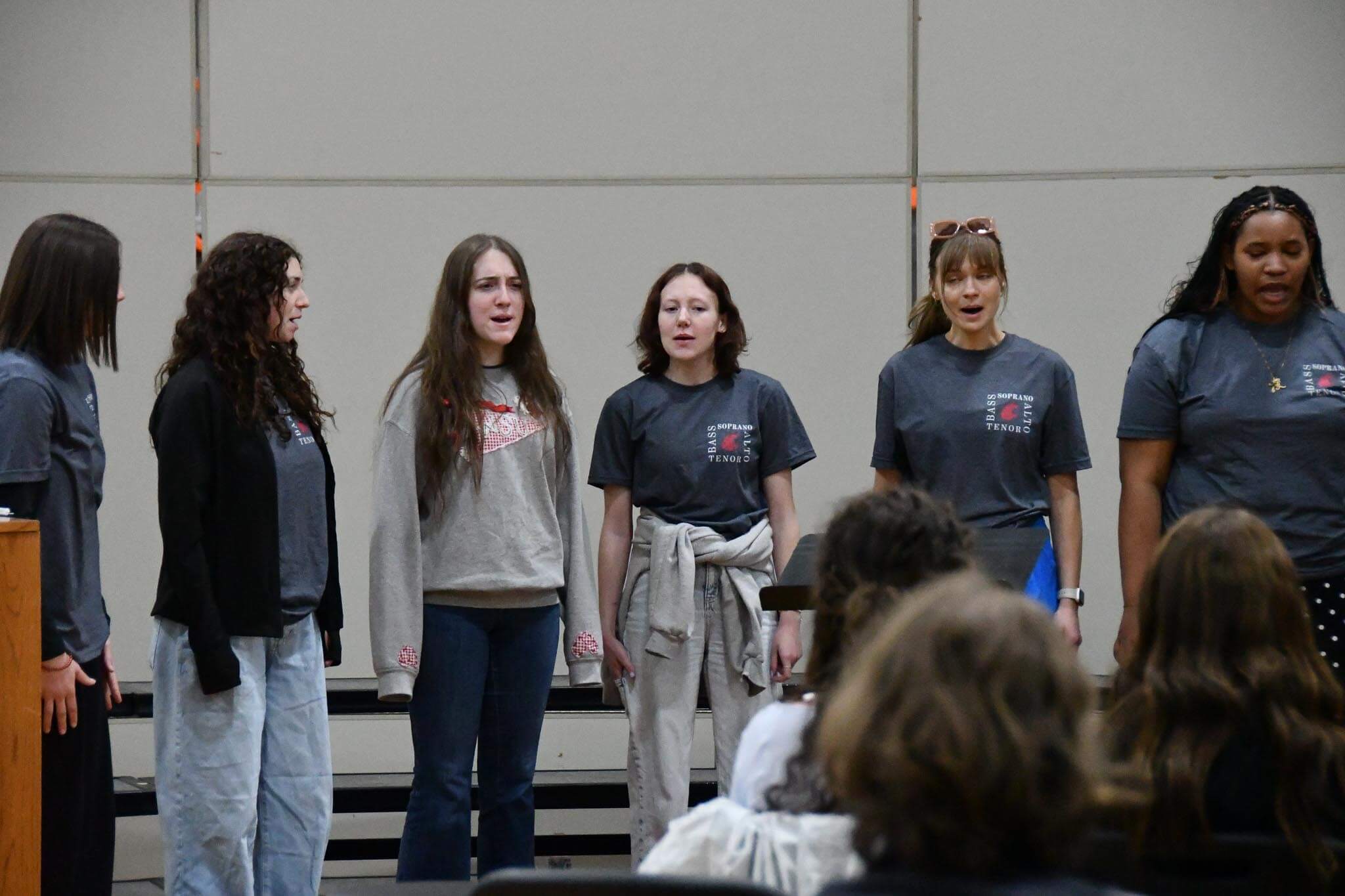 The WSU Chamber Singers perform.