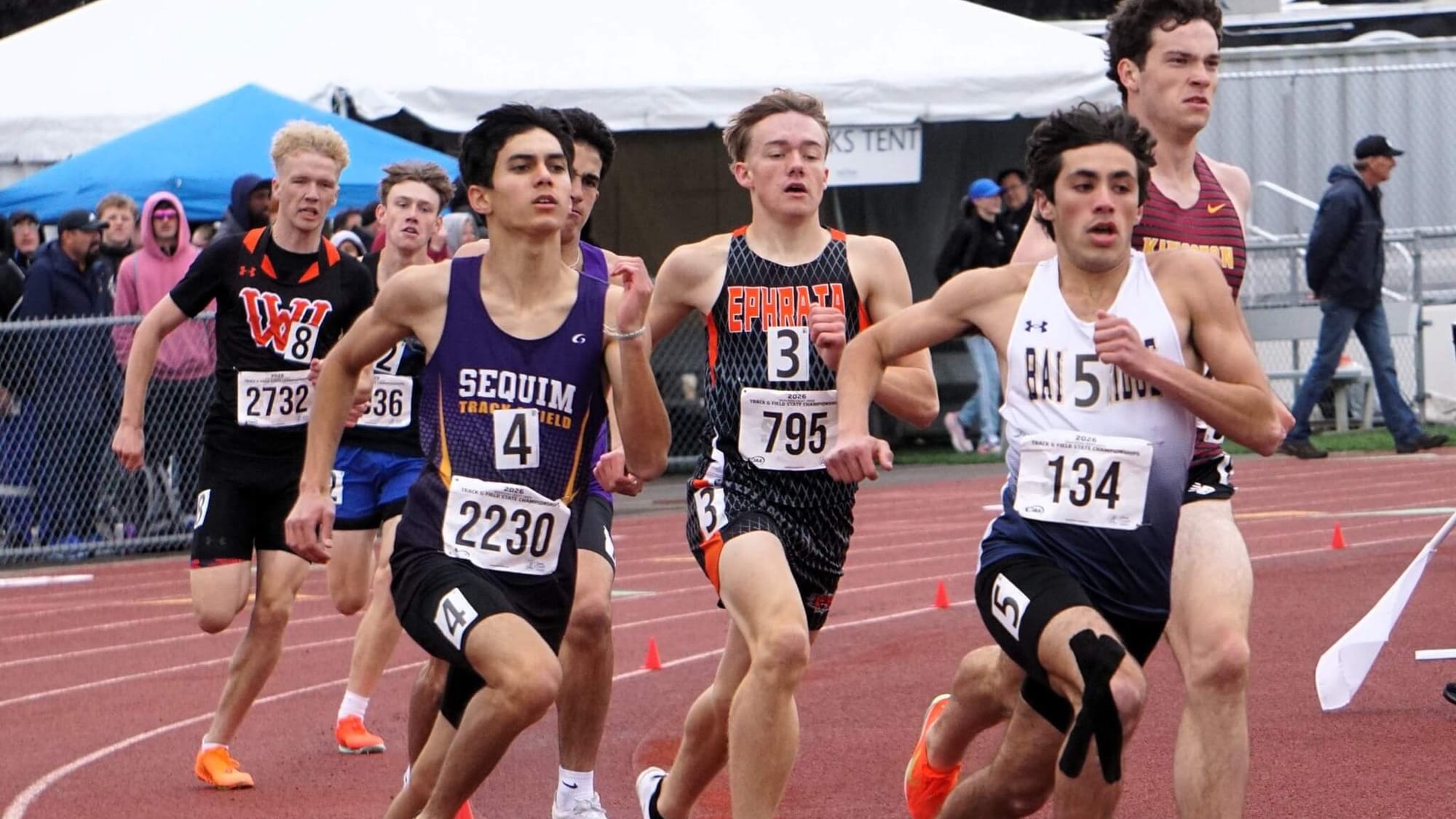 Fitts, Iverson medal as Ephrata closes track season at state
