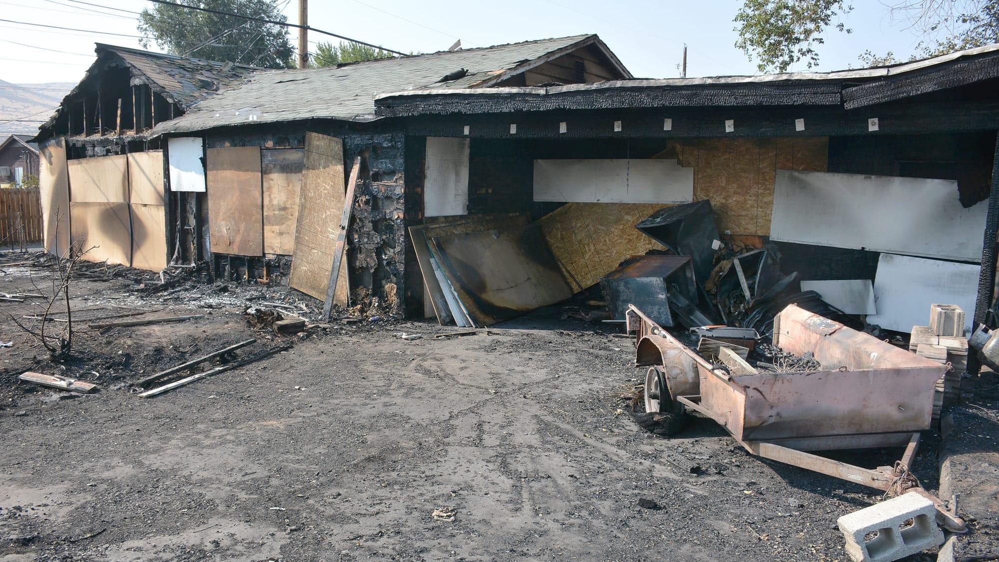Investigation into blaze which damaged vacant Ephrata home