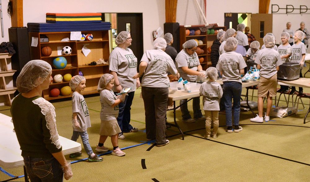 NLCS students help vulnerable kids with 'Feed the Need' packathon post image