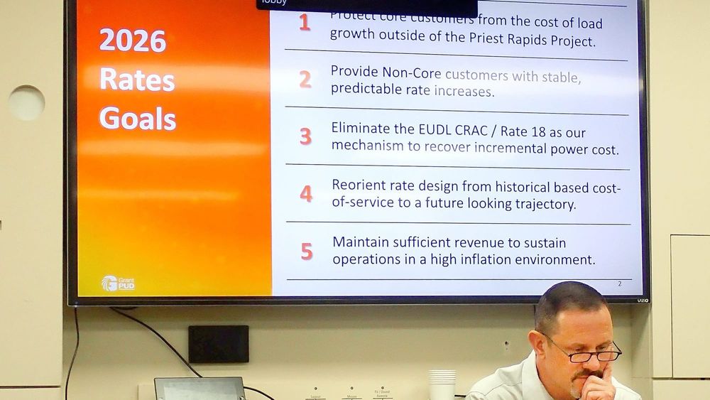 Grant PUD to hike electric rates April 1; percentages will vary post image