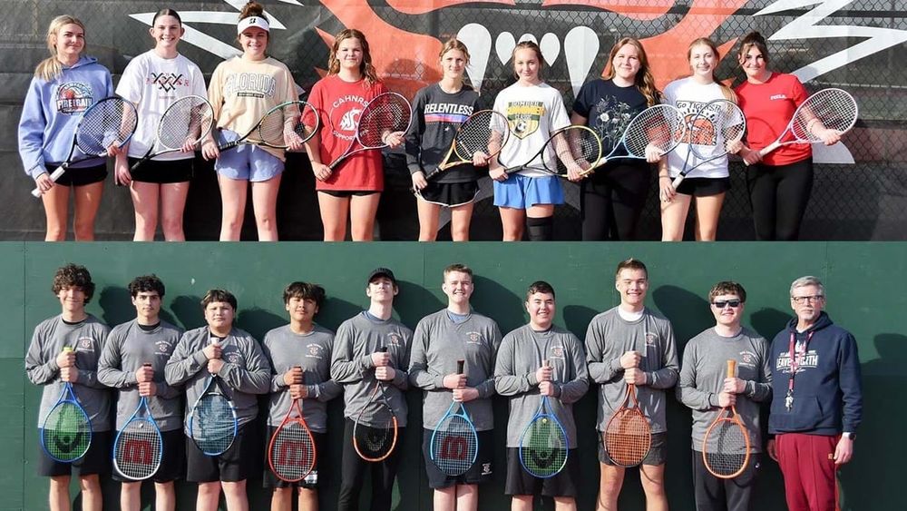 EHS tennis opens with new faces, familiar competition post image