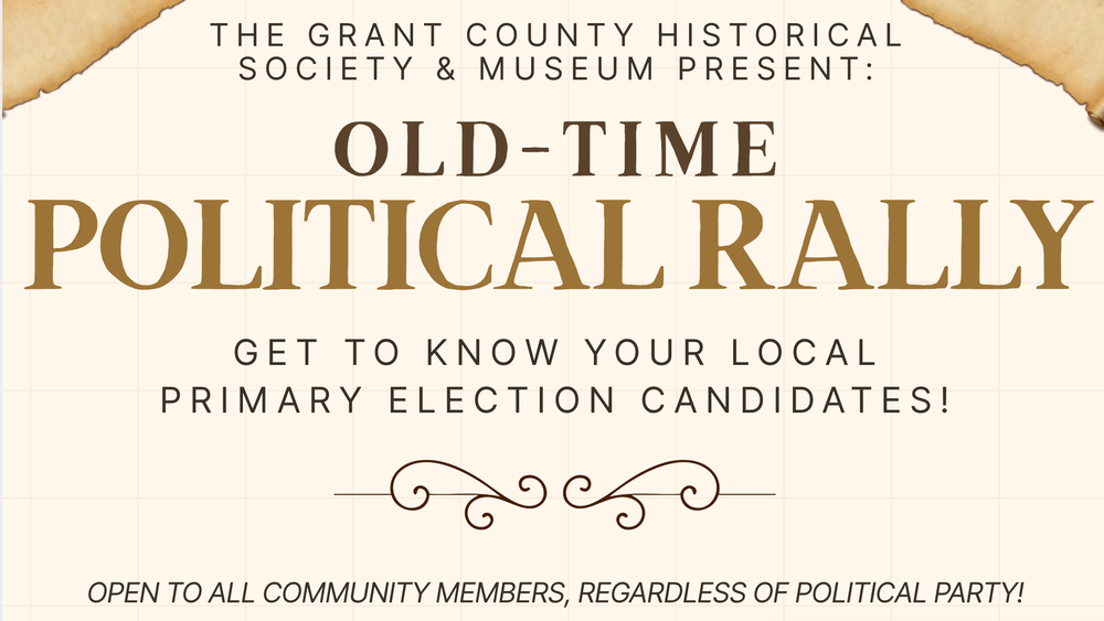 Get to know local primary candidates at the Old-Time Political Rally post image
