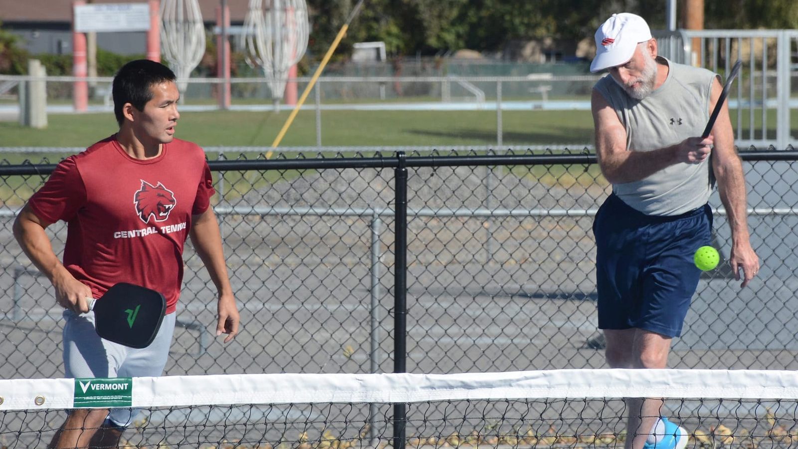 Dedicated pickleball players don't wait for the dedication post image