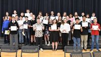 EMS students inducted into National Junior Honor Society post image