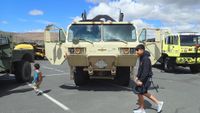 Small kids, big rigs provide playground vibe for families post image