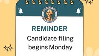 Candidates, on your marks, get set ... WA filing starts Monday post image