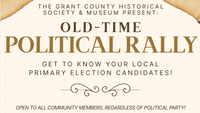 Get to know local primary candidates at the Old-Time Political Rally post image