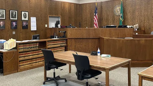 Grant County Superior Court courtroom