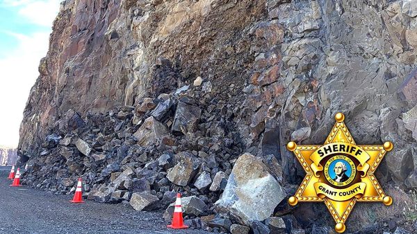 Rockslide prompts road closure to Frenchman Coulee rec area post image