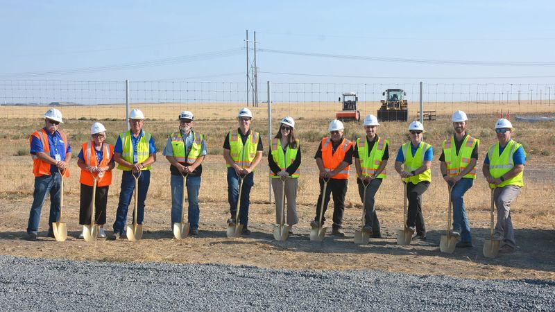 Invenergy, GCPUD break ground for new solar energy facility post image