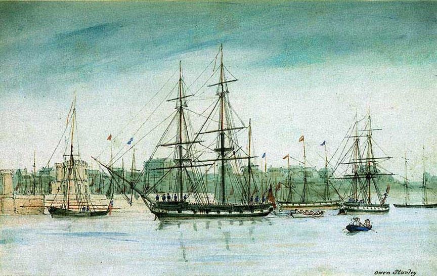 Earthbound starship: The strange fate of the HMS Beagle.