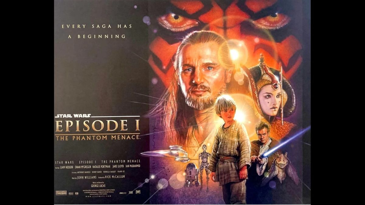 Learning about story craft from “Star Wars Episode I: The Phantom Menace.”