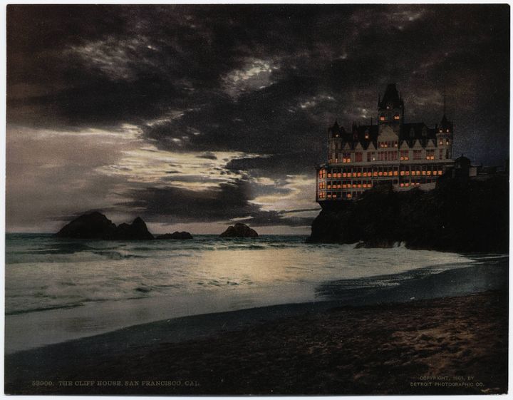 Historic Photo: Cliff House, San Francisco, 1901, a lost building with a fascinating story.