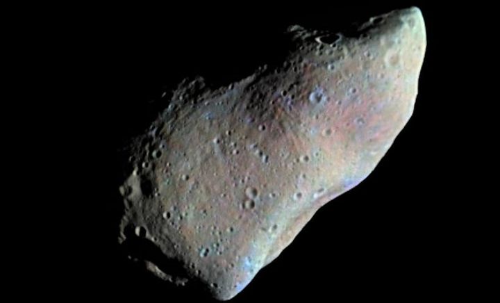 Rock in space: Encountering asteroid 951 Gaspra.