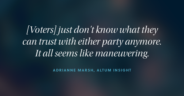Adrianne Marsh: The importance of rebuilding trust with voters