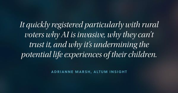 Adrianne Marsh talks AI, Trust, and identity among rural voters with the Oklahoma Memo