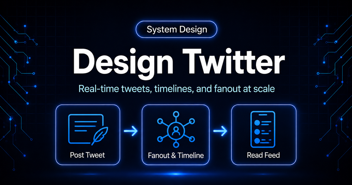 Design Twitter