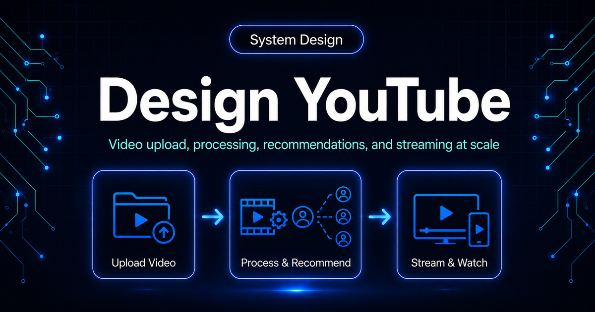 Design YouTube