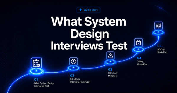 What System Design Interviews Test