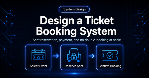 Design Ticket Booking System