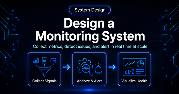Design a Monitoring System